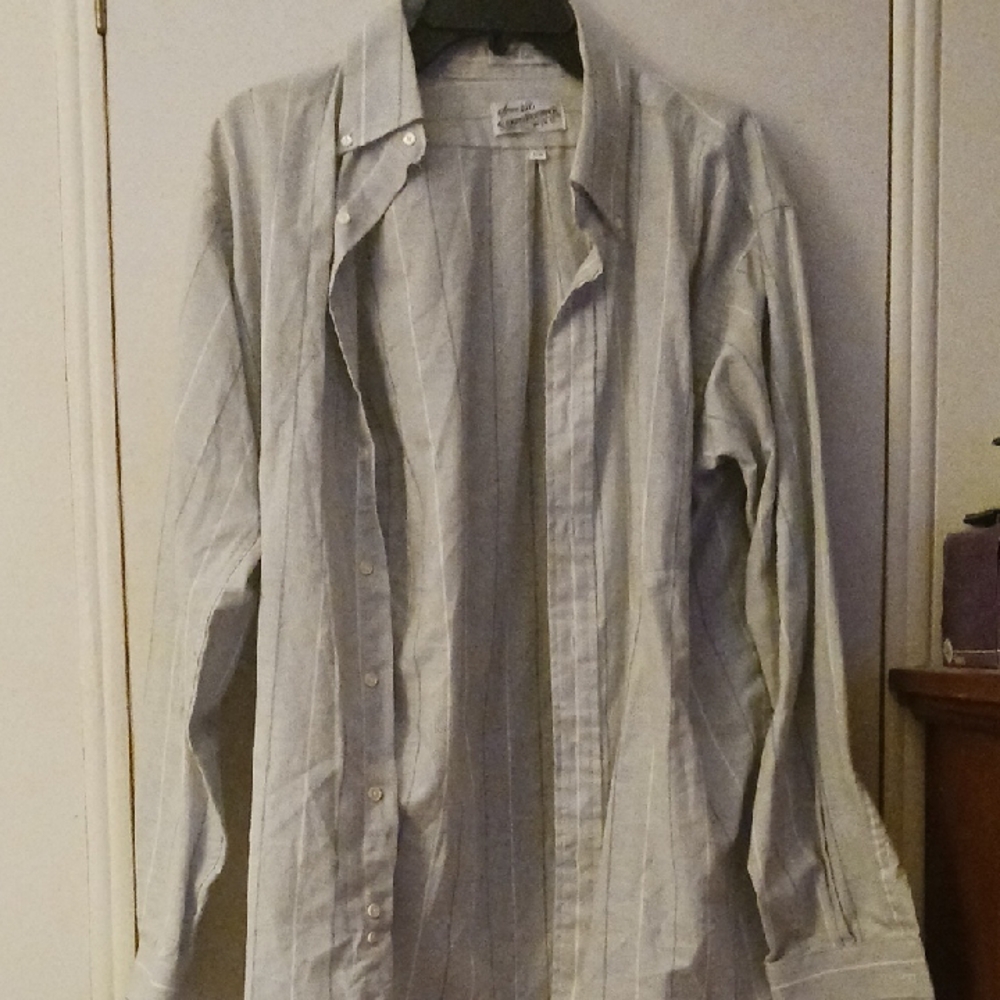 Men's Striped Dress Shirt